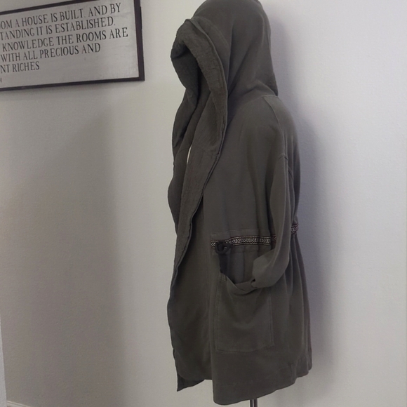 FREE PEOPLE Studio City Open Cardigan/ Jacket / Coat ~ EUC - Picture 6 of 12